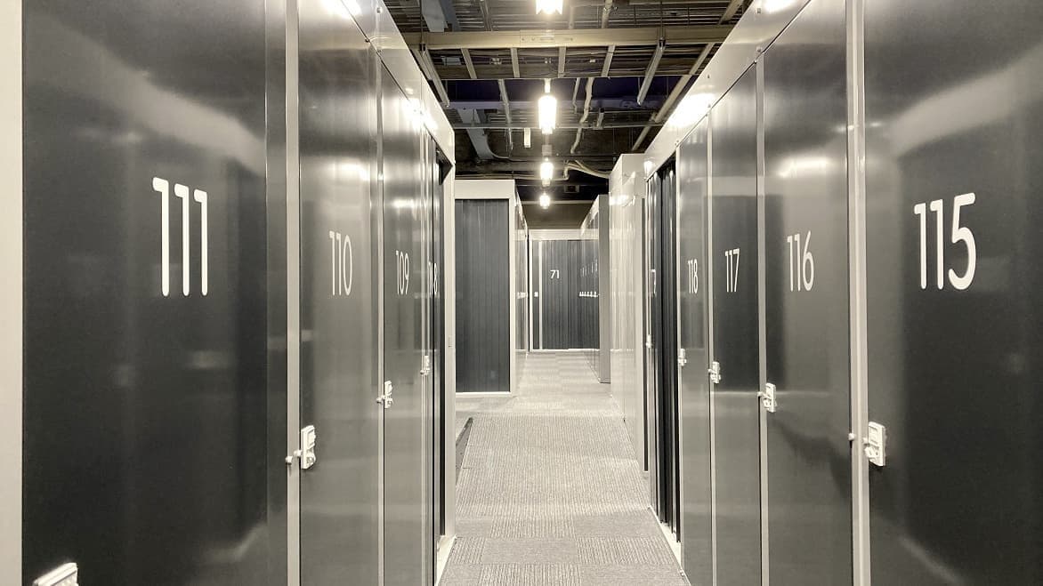 レンタル倉庫の風景