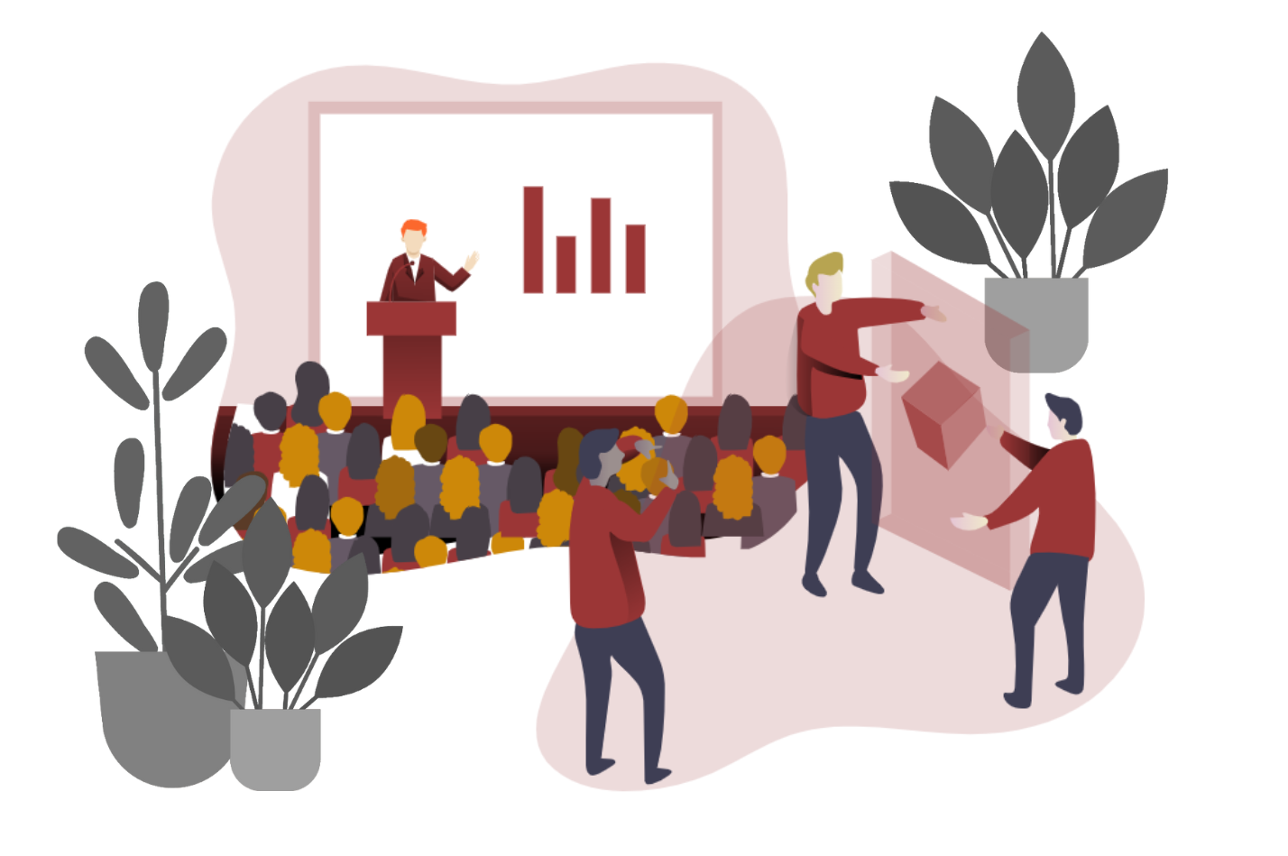 イベント利用時のイラスト